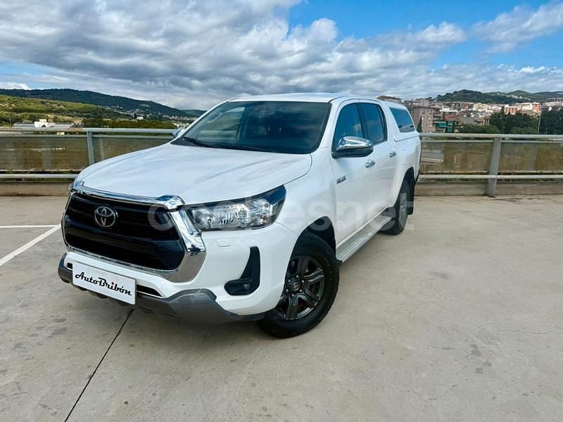 Usado Toyota HiLux 204 CV (150 kW) 2022 Blanco Recogida