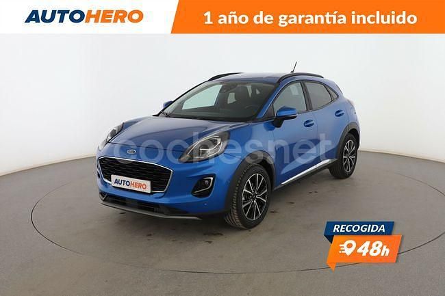 Azul Usado 2022 Ford Puma Titanium SUV | 16.499 € (Super precio) - Imagen 1/3