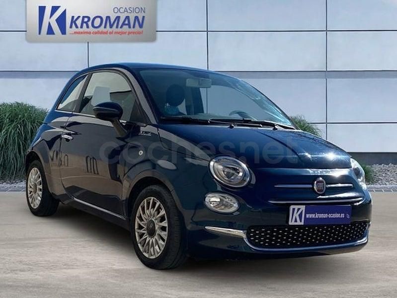 Usado Fiat 500 Style 70 CV (51 kW) 2023 Azul Berlina
