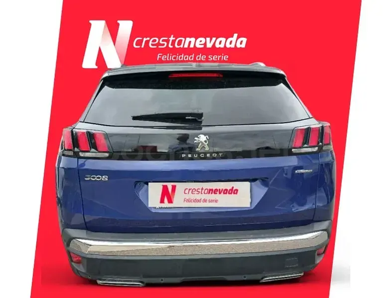 Usado Peugeot 3008 GT 130 CV (95 kW) 2020 Azul SUV