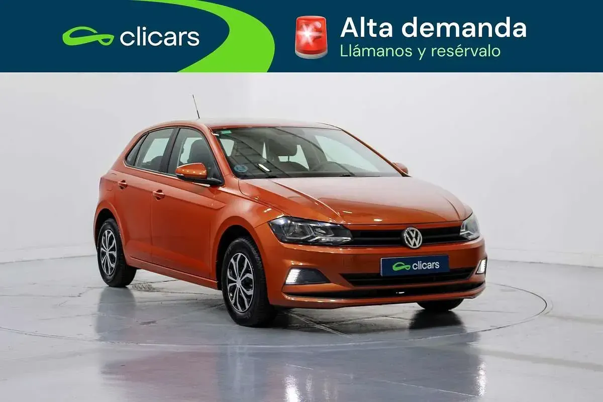 Usado VW Polo Edition 80 CV (58 kW) 2020 Naranja Utilitario