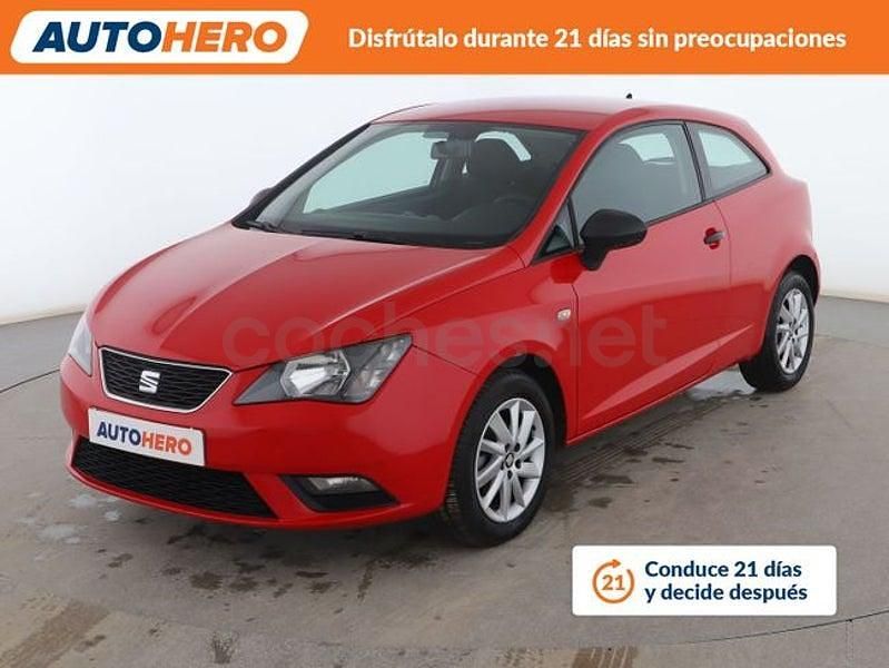 Usado Seat Ibiza SC Reference 75 CV (55 kW) 2016 Rojo Utilitario