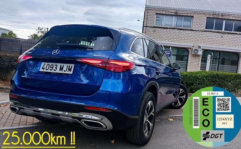 Azul Usado 2023 Mercedes GLC200 SUV | 50.000 € (Buen precio) - Imagen 1/4