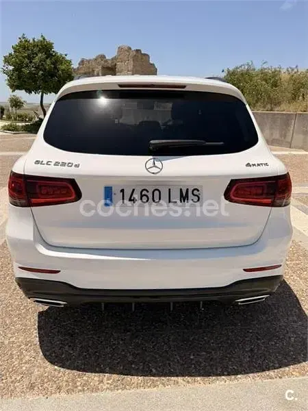 Usado Mercedes GLC220 194 CV (142 kW) 2021 Blanco SUV