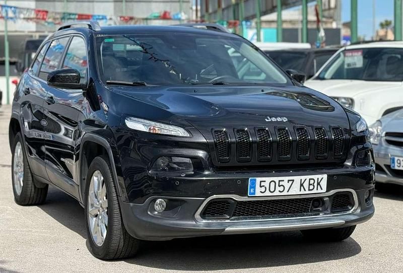 Negro Usado 2017 Jeep Cherokee Limited SUV | 13.900 € (Precio justo) - Imagen 1/4