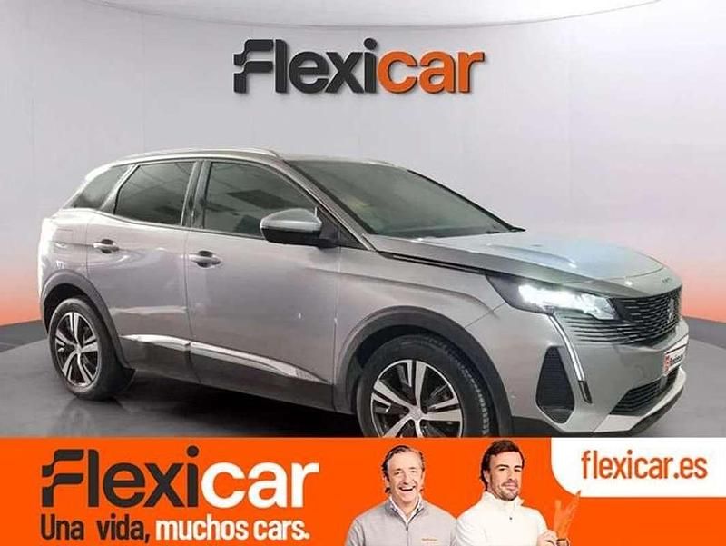 Gris Usado 2021 Peugeot 3008 Allure Monovolumen | 18.990 € (Caro) - Imagen 1/4