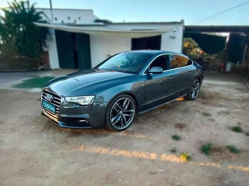 Usado Audi A5 Sportback Advanced 245 CV (180 kW) 2016 Gris Utilitario