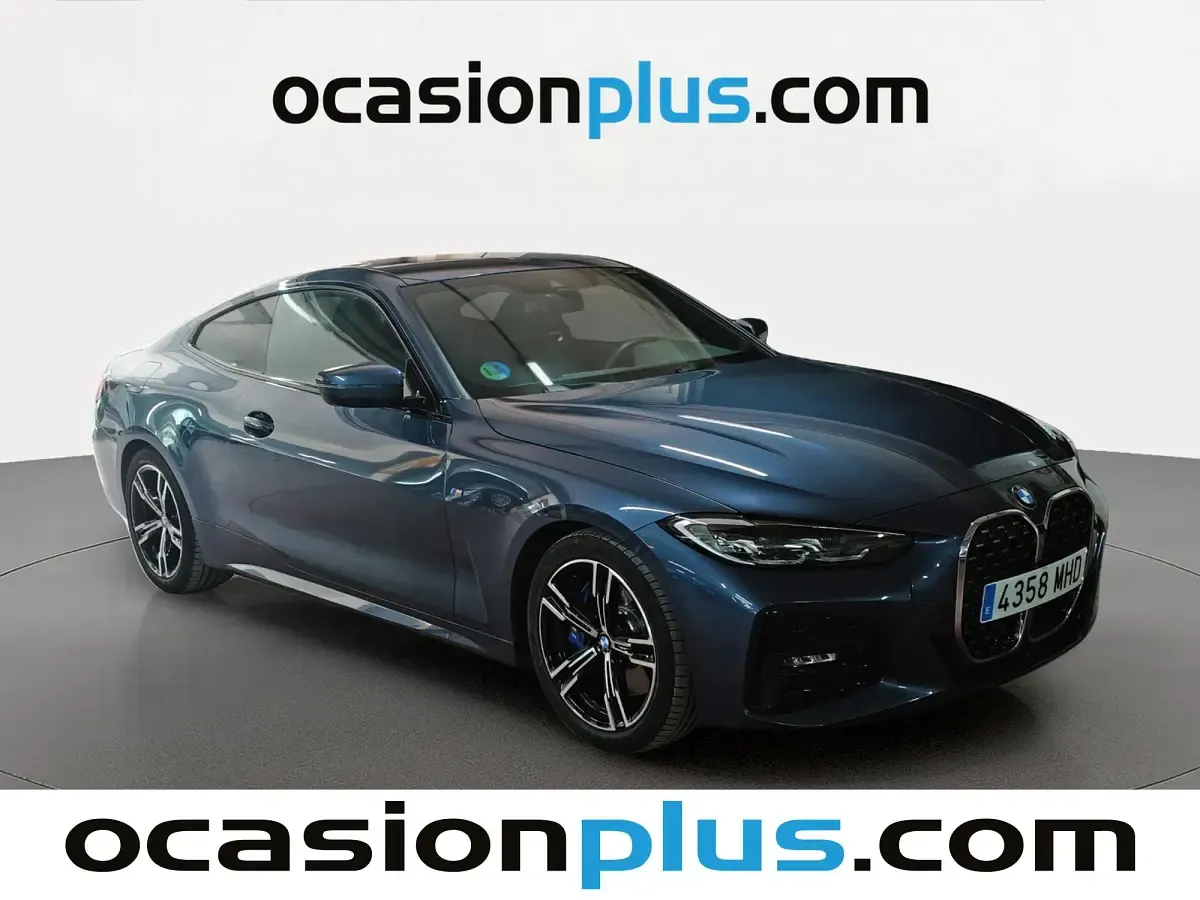 Usado BMW 420 190 CV (139 kW) 2023 Azul Coupe