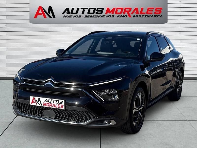 Usado Citroën C5 X Shine 130 CV (95 kW) 2023 Negro Familiar