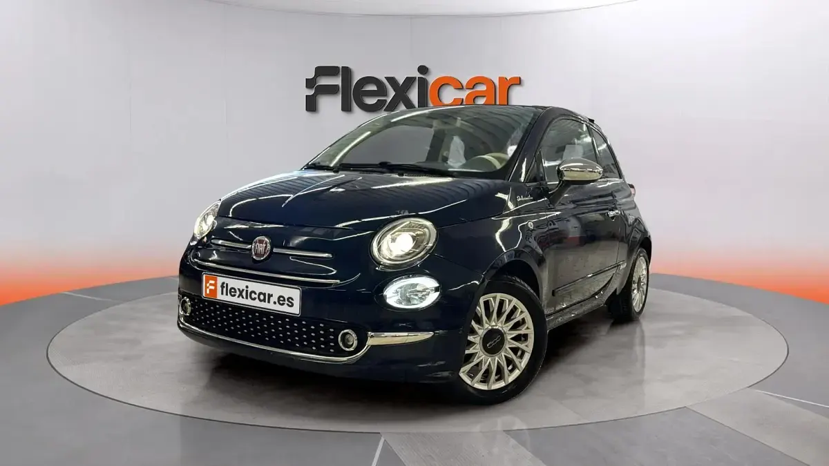 Usado Fiat 500 Connect 71 CV (52 kW) 2021 Azul Descapotable