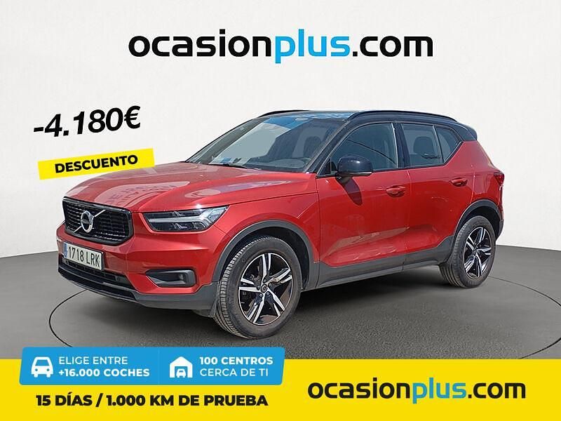 Rojo Usado 2021 Volvo XC40 R-Design SUV | 23.990 € (Precio justo) - Imagen 1/4