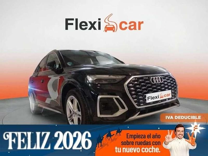Negro Usado 2021 Audi Q5 S-Line SUV | 33.890 € (Caro) - Imagen 1/4