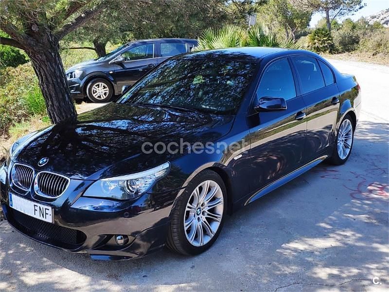 Negro Usado 2008 BMW 525 Berlina | 9000 € (Precio justo) - Imagen 1/4