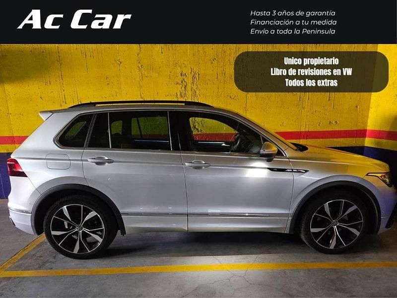 Gris Usado 2023 VW Tiguan R-line SUV | 33.500 € (Precio justo) - Imagen 1/4