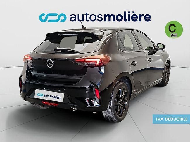 Usado Opel Corsa GS Line 100 CV (73 kW) 2022 Negro Utilitario