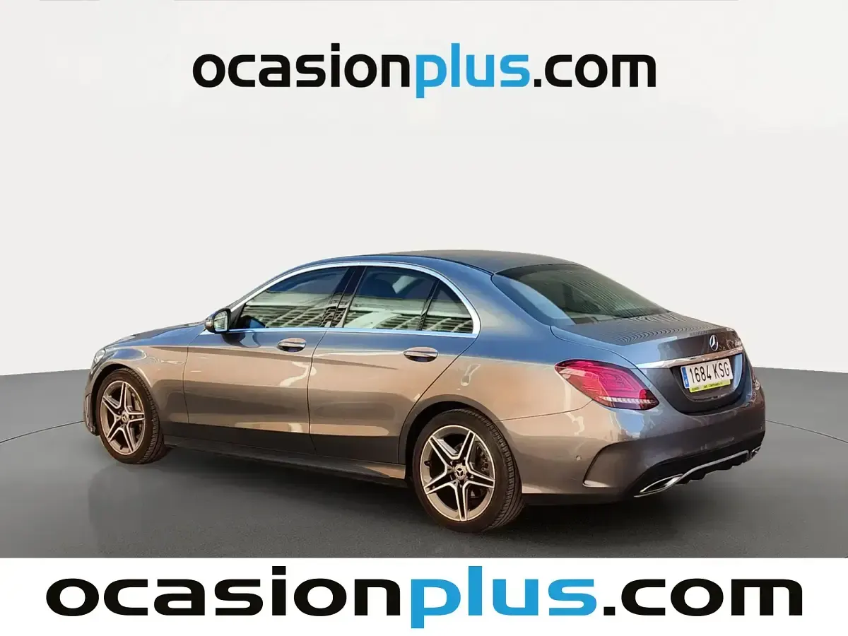 Usado Mercedes C200 184 CV (135 kW) 2018 Gris Berlina