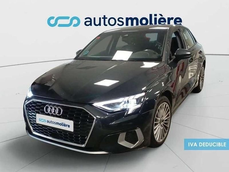 Usado Audi A3 Sportback Advanced 150 CV (110 kW) 2021 Gris Utilitario