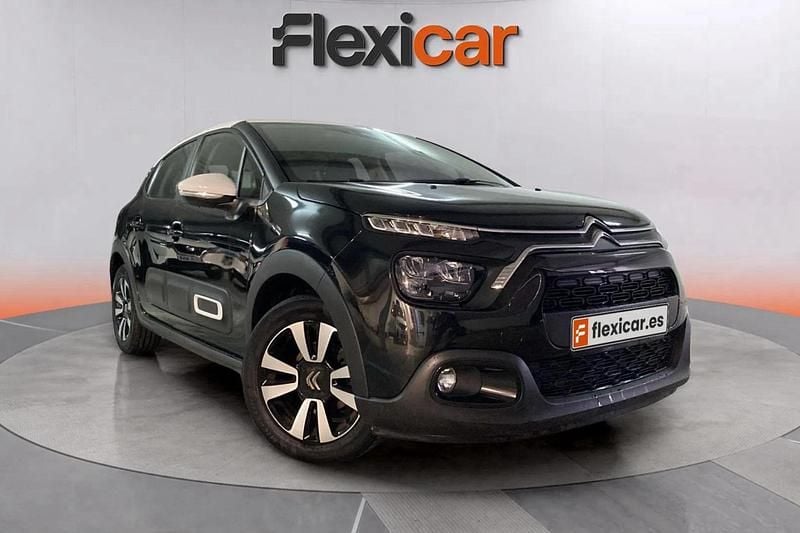Negro Usado 2022 Citroën C3 Feel Utilitario | 9290 € (Buen precio) - Imagen 1/4