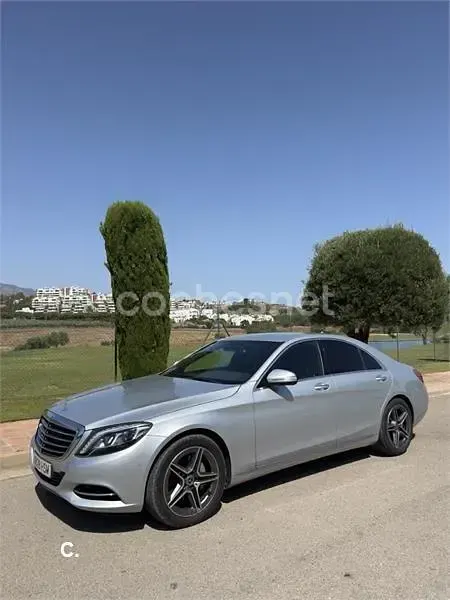 Usado Mercedes S350 258 CV (189 kW) 2013 Gris / plata Berlina