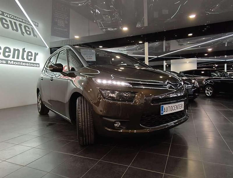 Usado Citroën C4 Exclusive 114 CV (83 kW) 2014 Marrón Monovolumen