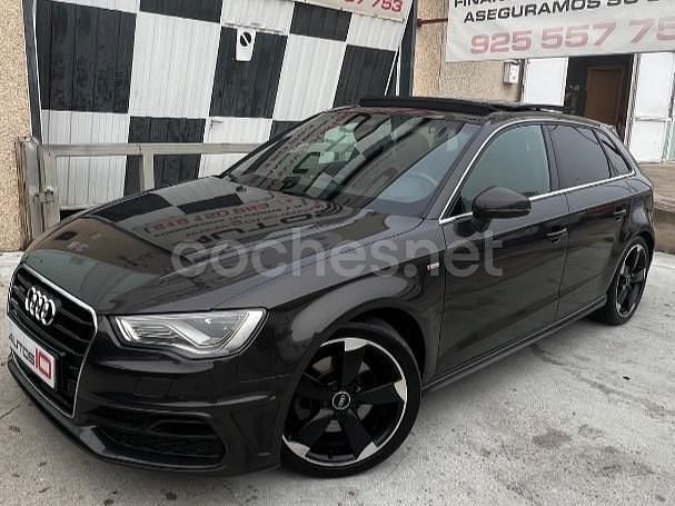 Usado Audi A3 S-Line 184 CV (135 kW) 2016 Gris / plata Berlina