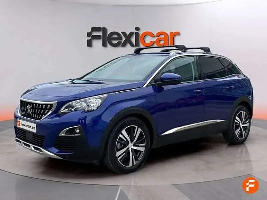 Usado Peugeot 3008 Allure 131 CV (96 kW) 2019 Azul SUV