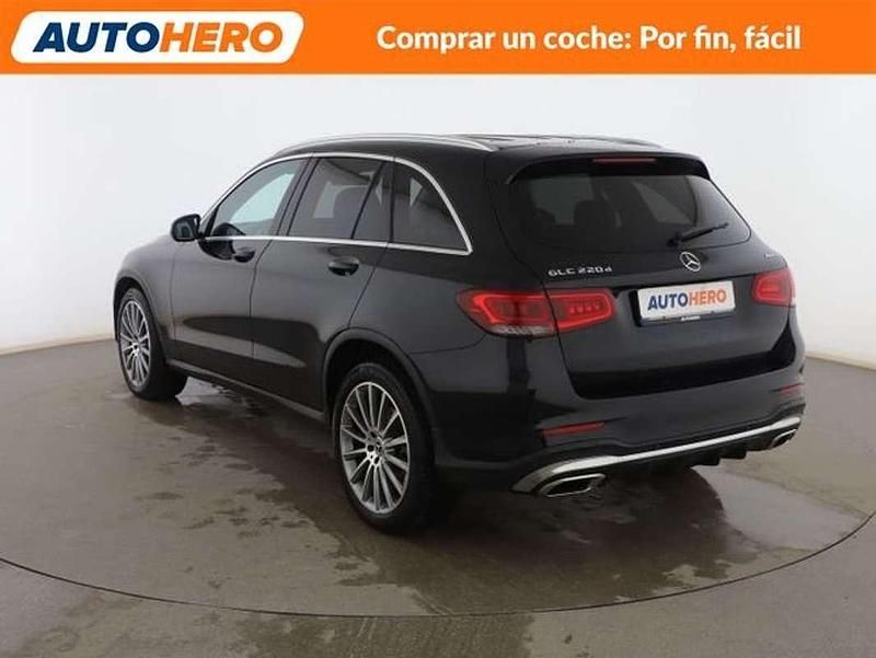 Usado Mercedes GLC220 194 CV (142 kW) 2022 Negro SUV