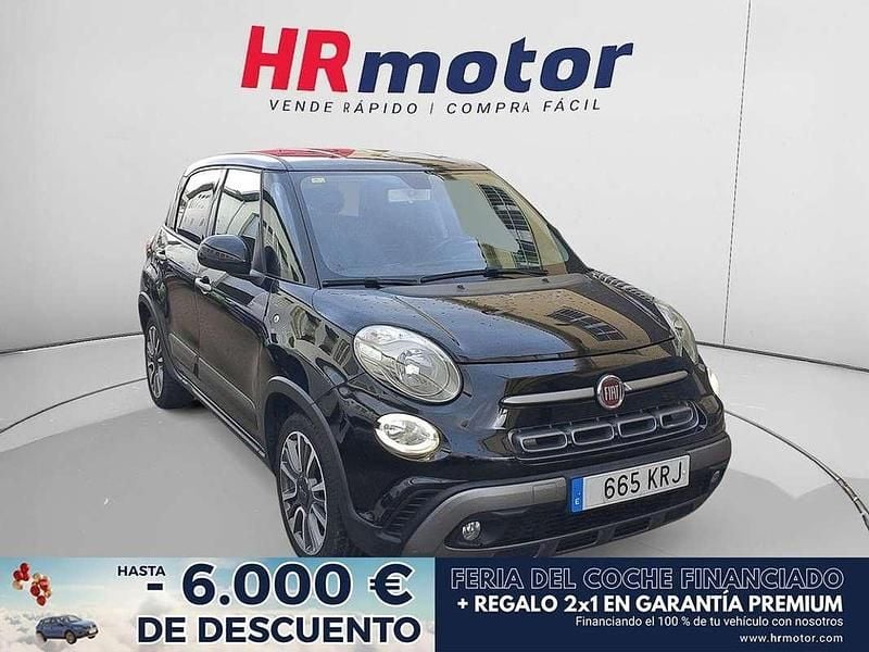 Negro Usado 2018 Fiat 500L Cross Monovolumen | 12.100 € (Precio justo) - Imagen 1/4