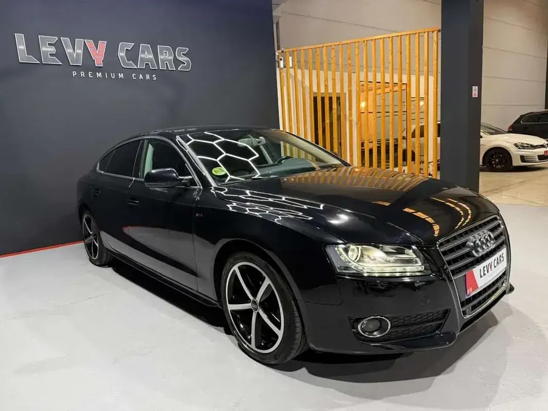 Usado Audi A5 Sportback 204 CV (150 kW) 2012 Negro Utilitario