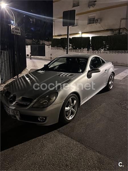Usado Mercedes SLK280 231 CV (169 kW) 2007 Gris / plata Descapotable
