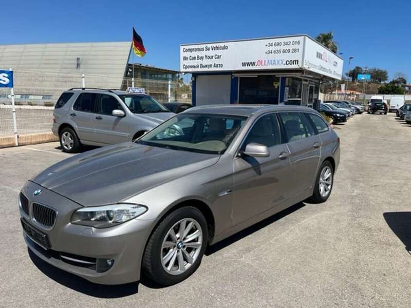 Plateado Usado 2012 BMW 525 Berlina | 14.900 € (Precio justo) - Imagen 1/4