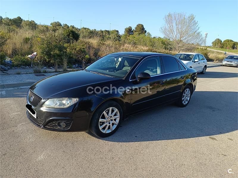 Usado Seat Exeo Reference 143 CV (105 kW) 2009 Negro Berlina