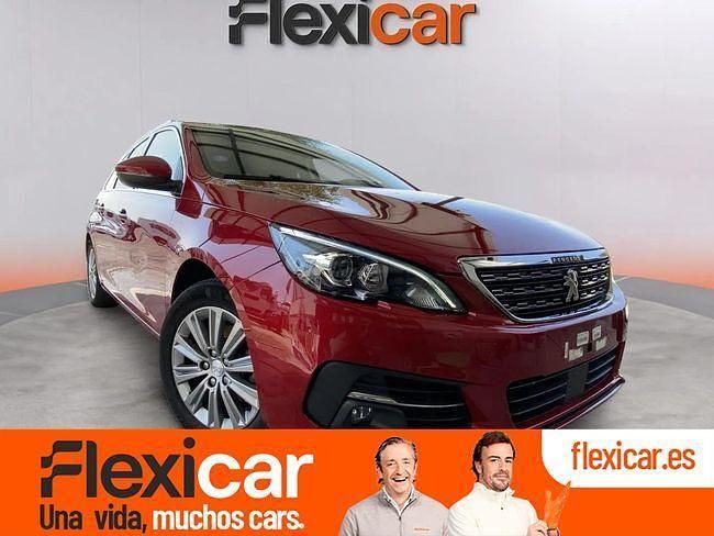 Rojo Usado 2020 Peugeot 308 Allure Familiar | 12.490 € (Precio justo) - Imagen 1/4