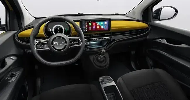 Nuevo Fiat 500 Icon 65 CV (47 kW) 2026 Amarillo Utilitario