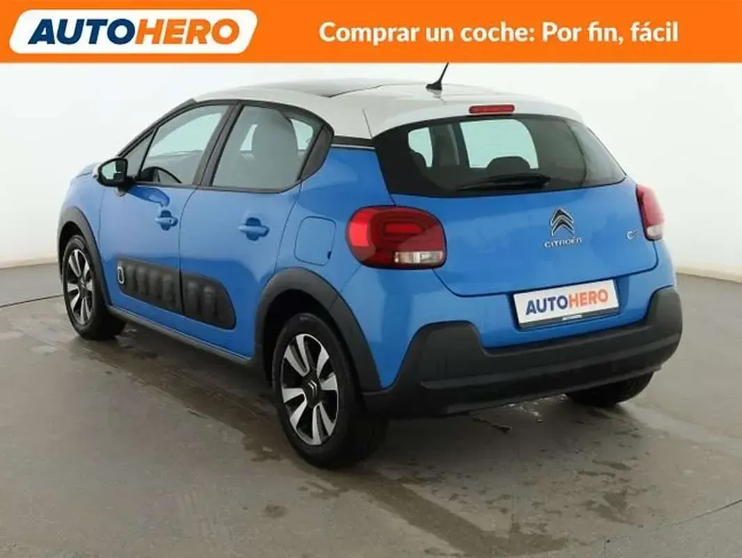 Begagnad Citroën C3 Feel 82 HK (60 kW) 2017 Blå Halvkombi