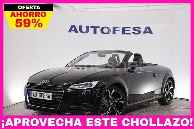 Negro Usado 2016 Audi TT Roadster Descapotable | 21.900 € (Precio justo) - Imagen 1/4