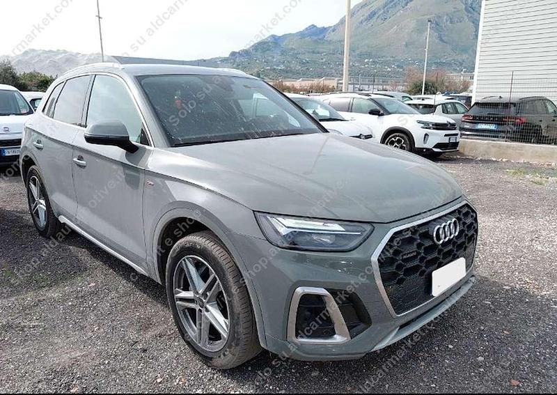 Usado Audi Q5 S-Line 204 CV (150 kW) 2022 Gris SUV