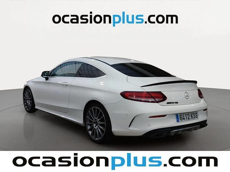Usado Mercedes C220 AMG 194 CV (142 kW) 2019 Blanco Coupe