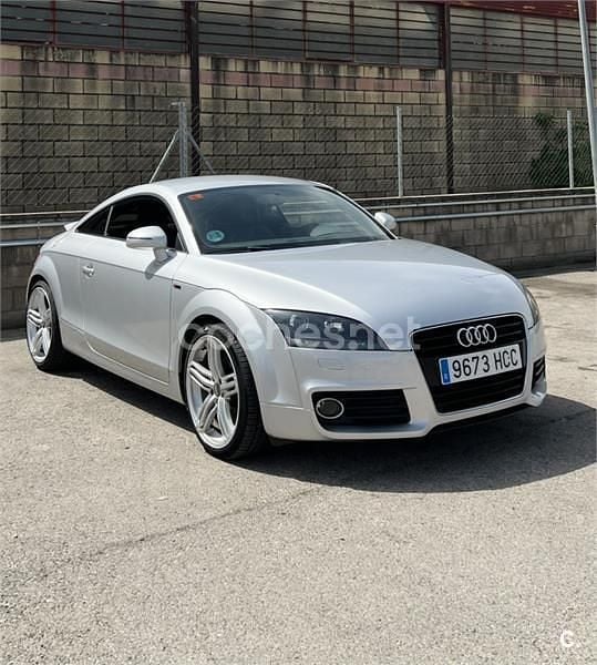 Usado Audi TT S-Line 160 CV (117 kW) 2011 Gris / plata Coupe