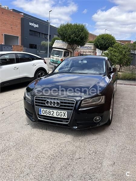 Negro Usado 2008 Audi A5 Coupe | 7000 € (Super precio) - Imagen 1/4