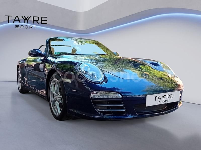 Azul Usado 2010 Porsche 911 Carrera 4 Cabriolet Descapotable | 78.000 € - Imagen 1/4