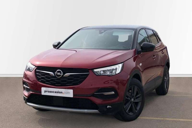 Rojo Usado 2021 Opel Grandland X Design Edition SUV | 18.750 € (Precio justo) - Imagen 1/4