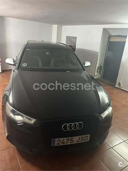 Usado Audi A6 204 CV (150 kW) 2013 Negro Familiar