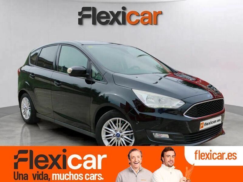 Negro Usado 2016 Ford C-MAX Titanium Monovolumen | 12.390 € (Precio justo) - Imagen 1/4