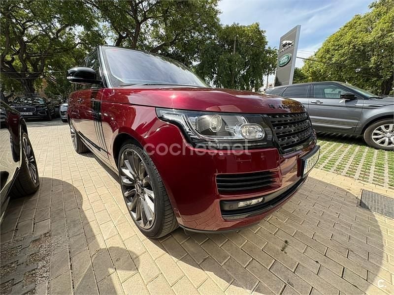 Usado Land Rover Range Rover Autobiography 340 CV (250 kW) 2017 Rojo SUV