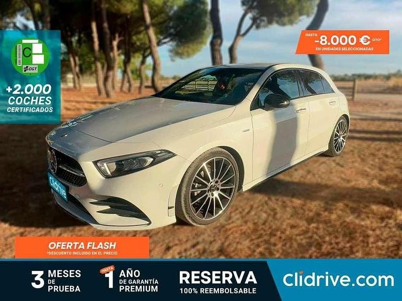 Blanco Usado 2021 Mercedes A200 Utilitario | 21.790 € (Precio justo) - Imagen 1/3