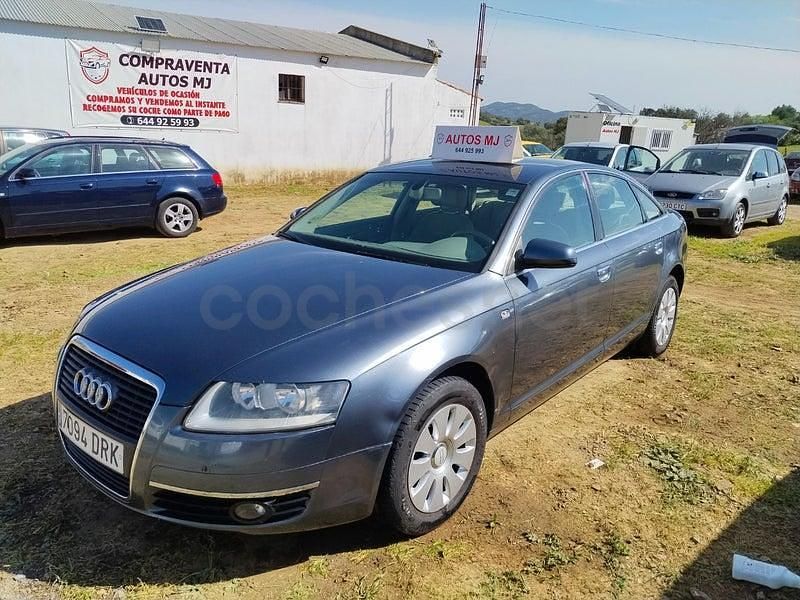 Usado Audi A6 140 CV (102 kW) 2006 Gris / plata Berlina