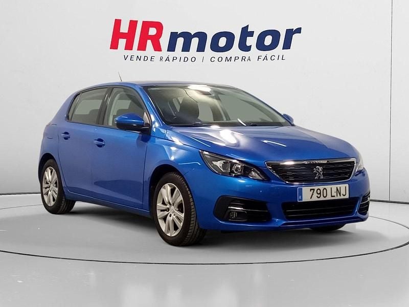 Usado Peugeot 308 Active 114 HP (83 kW) 2021 Azul Citadino