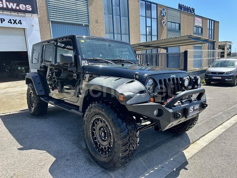 Negro Usado 2008 Jeep Wrangler Rubicon SUV | 36.000 € - Imagen 1/4
