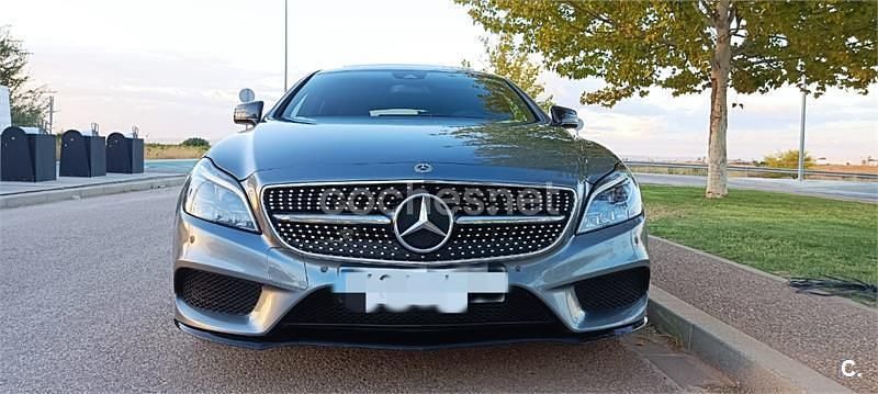 Usado Mercedes CLS350 Shooting Brake 252 CV (185 kW) 2016 Gris / plata Familiar